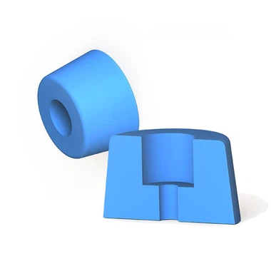 Elektrimootoriga kummist kinnitused