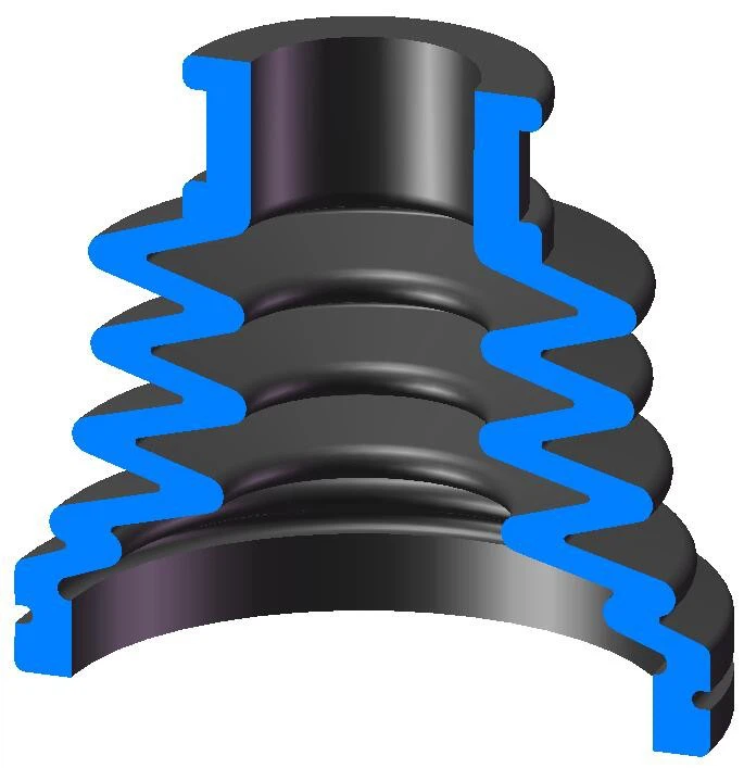 Dust Boot Of Nitrile Rubber Bellows For Level Switch